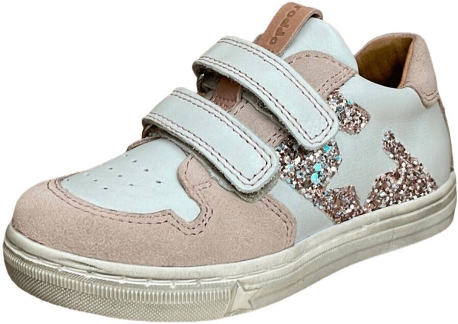 Froddo Kid's Dolby Vrijetijdsschoenen wit pink