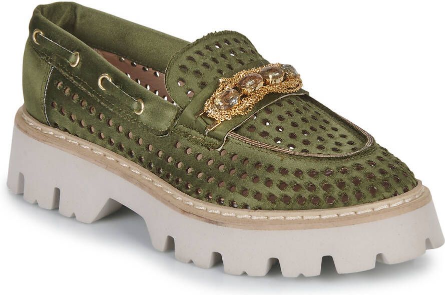 Fru.it Mocassins 8149-999-ANFIBIO-MILITARE-ORO