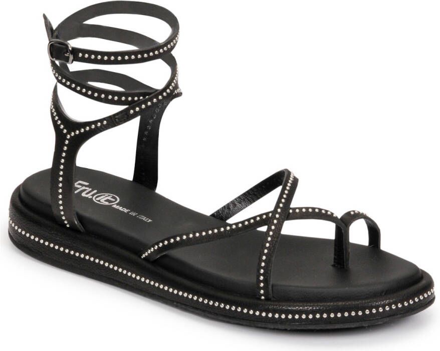 Fru.it Sandalen 7430-100-NERO-NIKEL