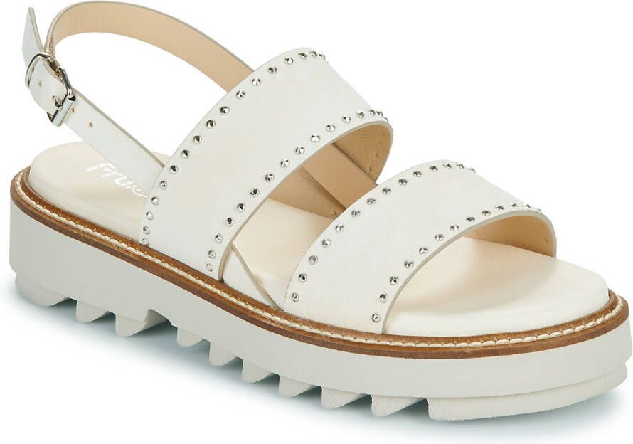 Fru.it Sandalen 8723-100-HELGA-TAUPE-WATER-GESSO