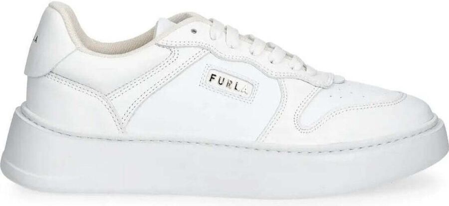 Furla Low-Top Sneakers sport Lace-Up Sneaker T.3 in wit