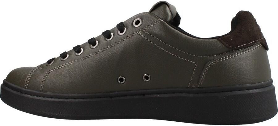G-STAR leren sneakers met logo zwart - Foto 4