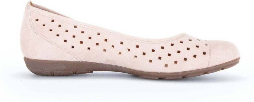 Gabor 24.169.11 dames ballerina roze - Foto 4