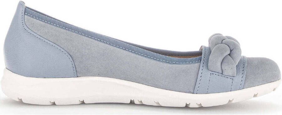 Gabor 24.173.18 dames ballerina blauw - Foto 3