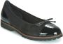 Gabor Ballerina's Flats chunky slipper met comfortabele elastische afwerking - Thumbnail 6