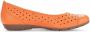 Gabor 44.169.25 dames ballerina oranje - Thumbnail 2