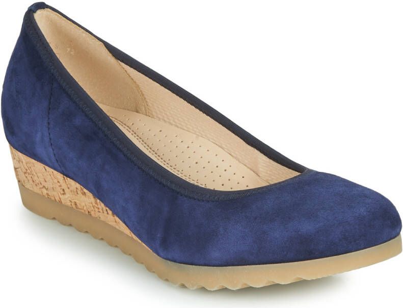 Gabor Pumps met sleehak Genua instapschoen sleehak lage schoen in schoenwijdte g (wijd)