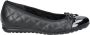 Gabor Ballerina's Florence lage schoen instapschoen businessschoen sierstiksels breedte g - Thumbnail 2