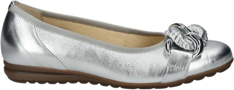 Gabor Ballerina's Florence sleehak business schoen lage schoen instapschoen met sierketting