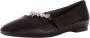 Gabor Ballerina's blockhak comfort schoen flats met fonkelende sierstenen - Thumbnail 1