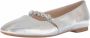 Gabor Ballerina's blockhak comfort schoen flats met fonkelende sierstenen - Thumbnail 3