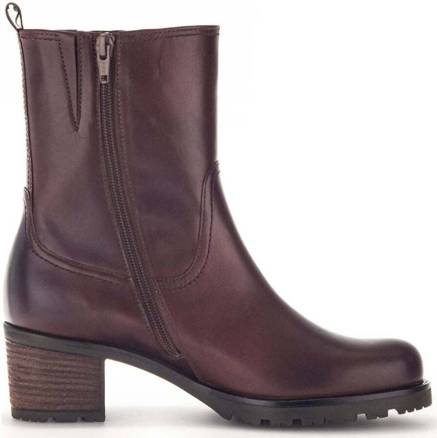 GABOR Enkelboots Dames 801.4 Maat: 40 5 Materiaal: Leer Kleur: Cognac - Foto 6