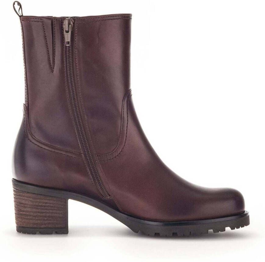 GABOR Enkelboots Dames 801.4 Maat: 38 Materiaal: Leer Kleur: Cognac - Foto 6