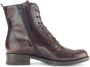 Gabor Veterlaarsjes blokhak veterschoenen business schoen met modieuze lyra-perforatie - Thumbnail 2