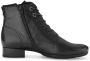 Gabor Elegante suède enkellaars zwart Black Dames - Thumbnail 3