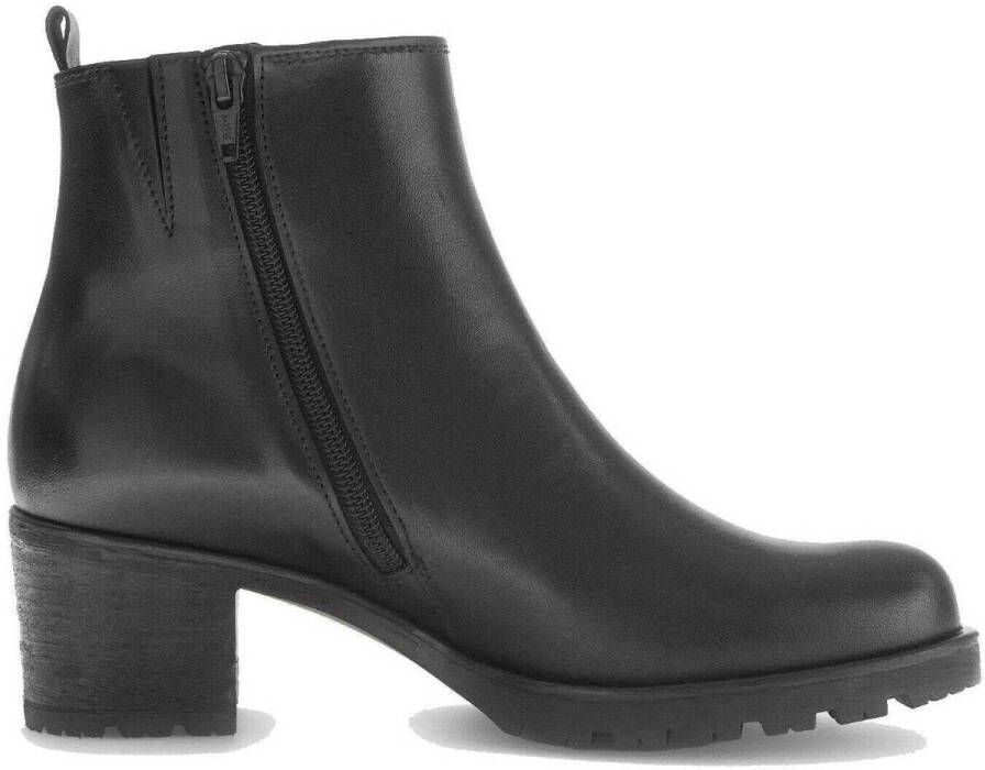 Gabor Zwarte enkellaarsjes voor dames