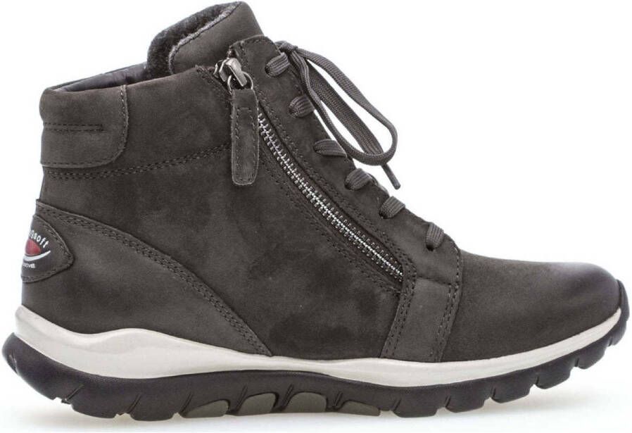 Gabor rollingsoft sensitive 76.868.39 dames rollende wandelsneaker grijs - Foto 2