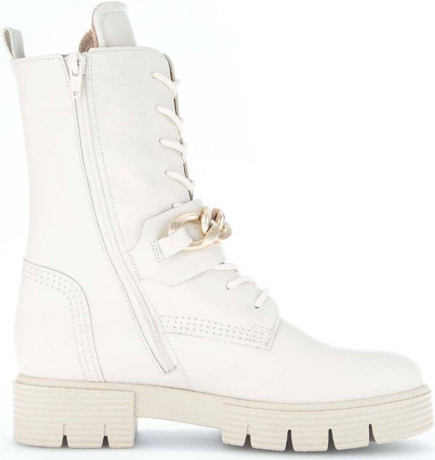 Gabor Enkellaarsjes Dames Laarzen Damesschoenen Leer 92.743.60 Wit - Foto 14