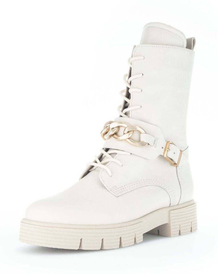 Gabor Enkellaarsjes Dames Laarzen Damesschoenen Leer 92.743.60 Wit - Foto 13