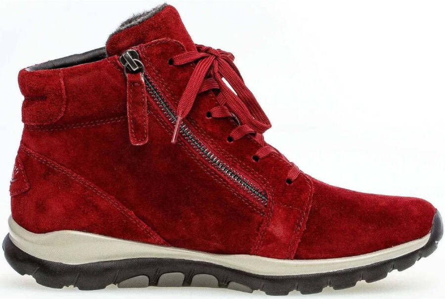 Gabor rollingsoft sensitive 96.868.38 dames rollende wandelsneaker rood - Foto 3