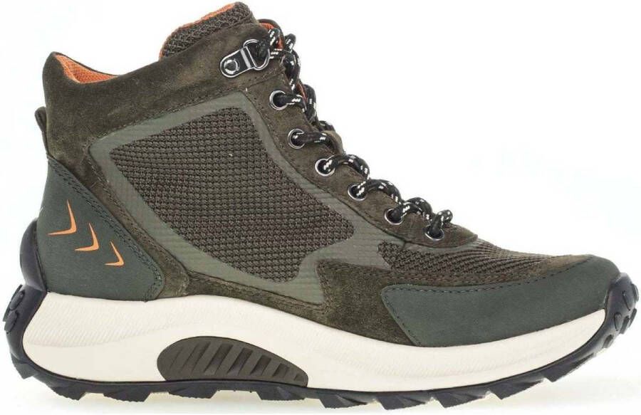 Gabor rollingsoft sensitive 96.876.31 dames rollende wandelsneaker groen - Foto 3