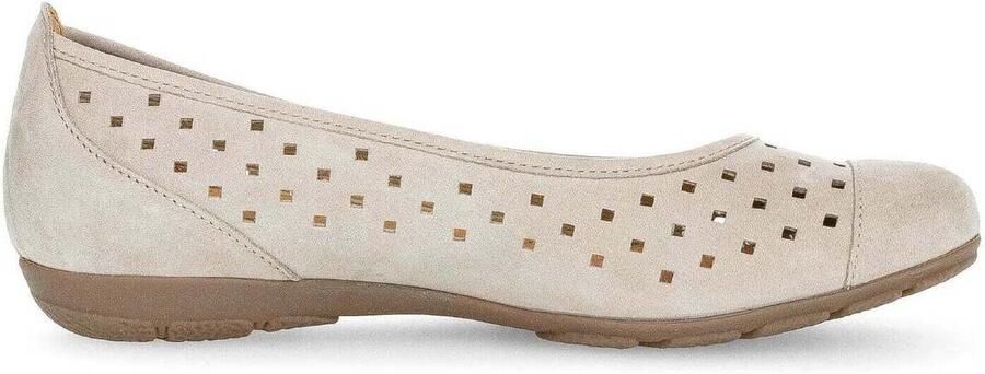Gabor Ballerina's slipper zakelijke schoen halfschoen met hovercraft luchtkamerloopzool
