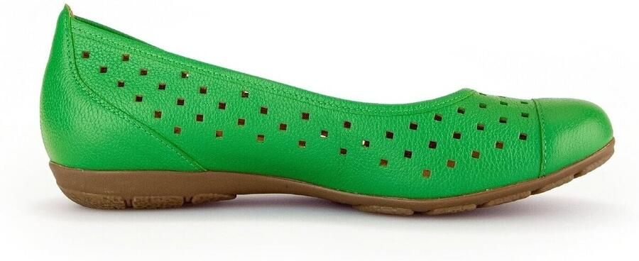 Gabor 44.169.29 dames ballerina groen - Foto 3