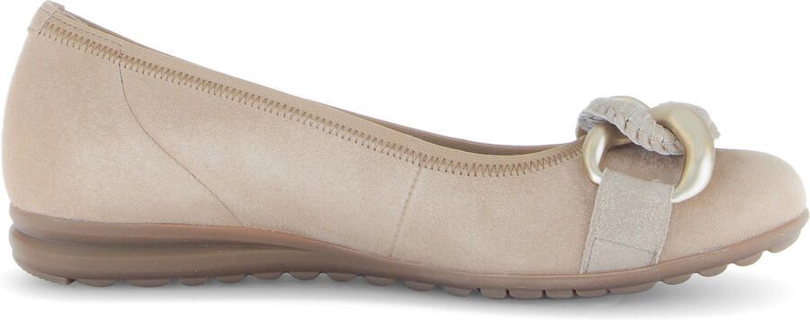 Gabor Ballerina's Florence sleehak comfortabele schoen slipper zakelijke schoen in breedte g (=wijd)