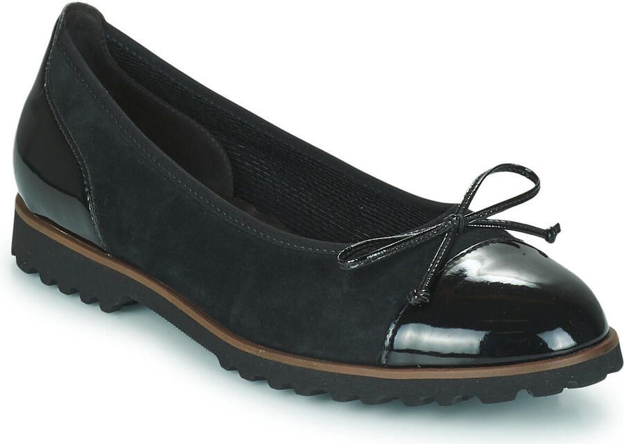 Gabor Ballerina's Flats chunky slipper met comfortabele elastische afwerking - Foto 3