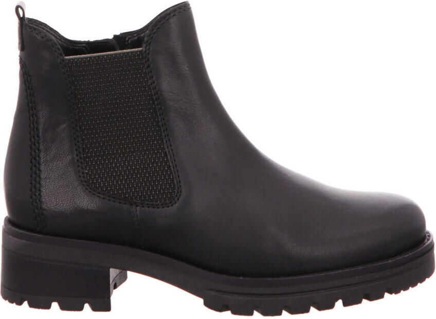 GABOR Chelsea Boots Dames 781.3 Leer Zwart