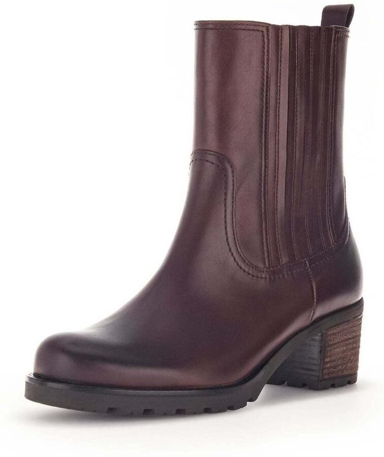 GABOR Enkelboots Dames 801.4 Maat: 38 Materiaal: Leer Kleur: Cognac - Foto 6