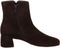 Gabor Elegante suède enkellaars bruin Brown Dames - Bruin