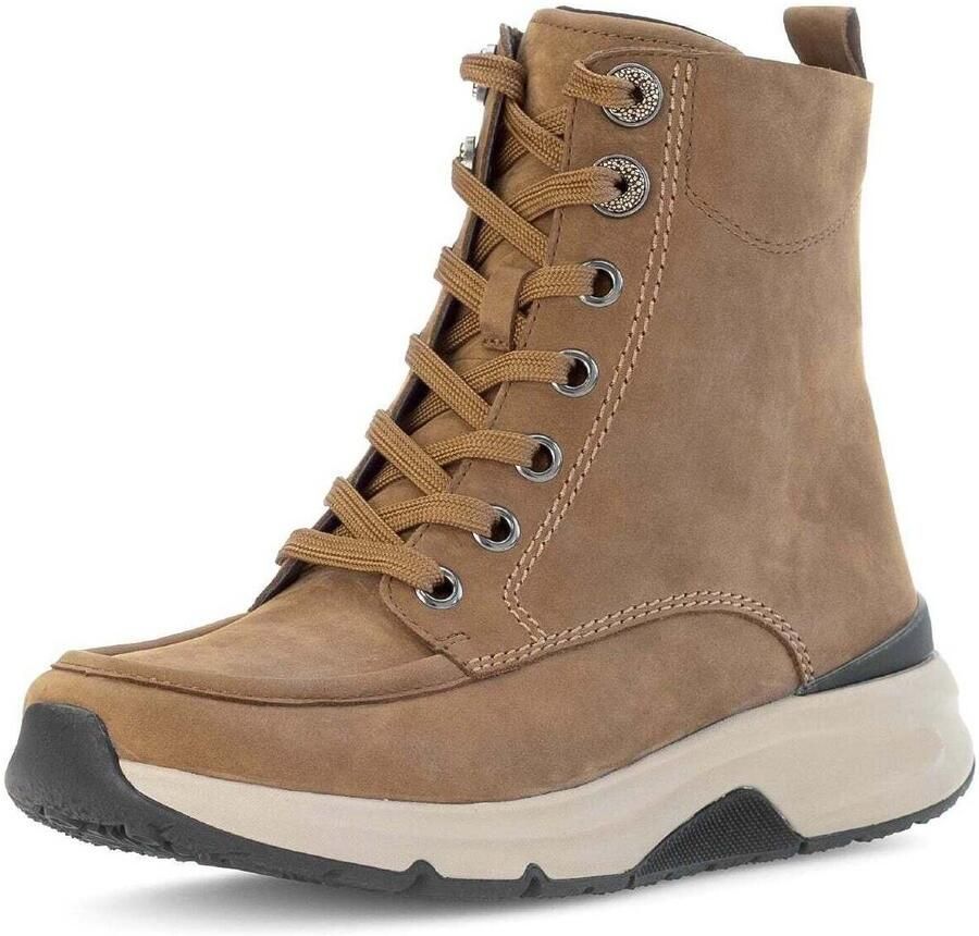 Gabor rollingsoft sensitive 56.884.44 dames rollende wandelsneaker Bruin - Foto 2