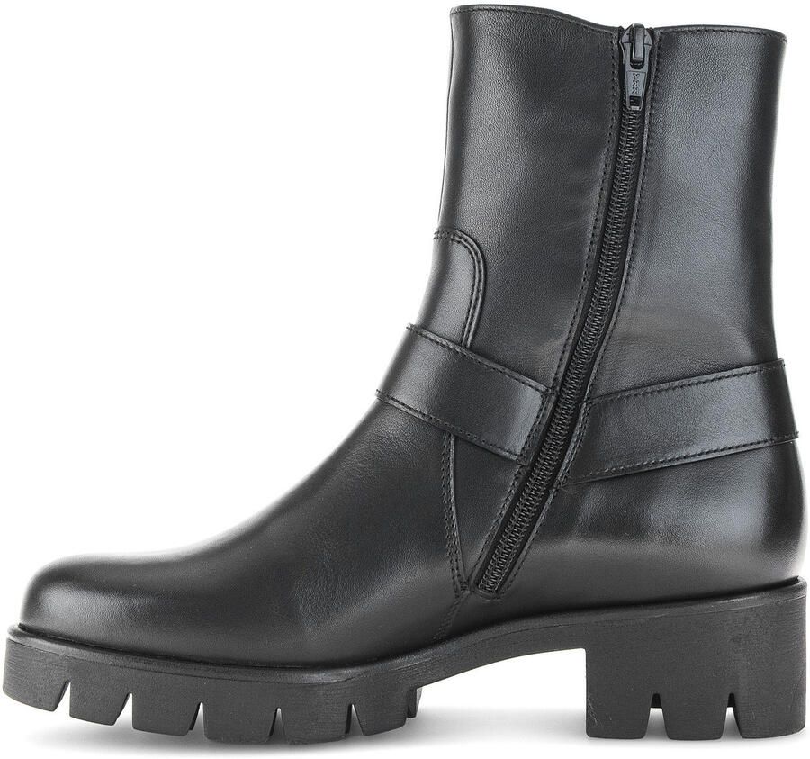 Gabor Bikerboots blokhak enkellaars laarzen met best fitting-uitrusting