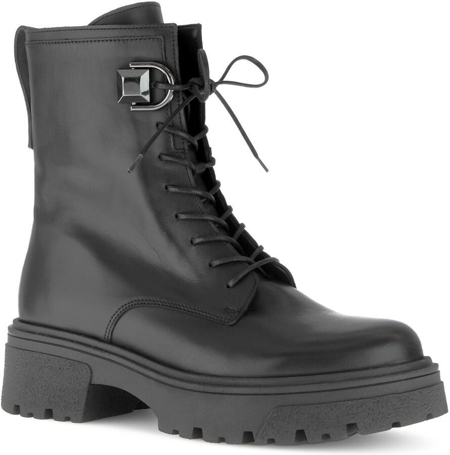 Gabor Veterlaarsjes blokhak veterschoenen met best fitting-uitrusting