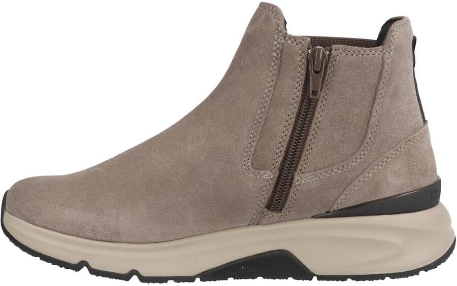 Gabor Rollingsoft Chelsea-boots Plateau high top-sneaker veterschoen met grip-profiel