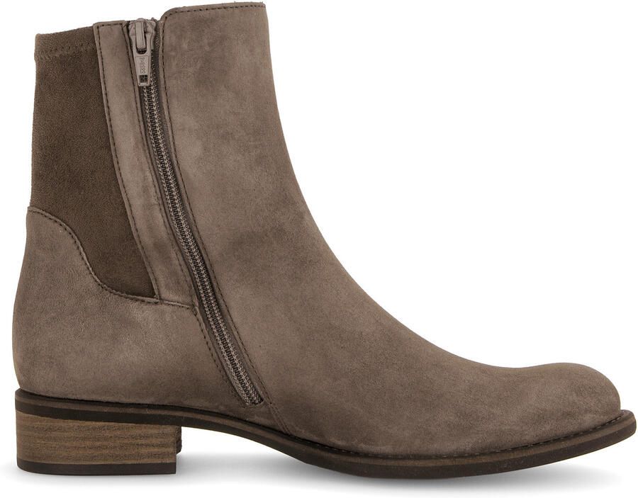 GABOR Boots ' Stiefelette grau Samt 8035.05.005' grijs