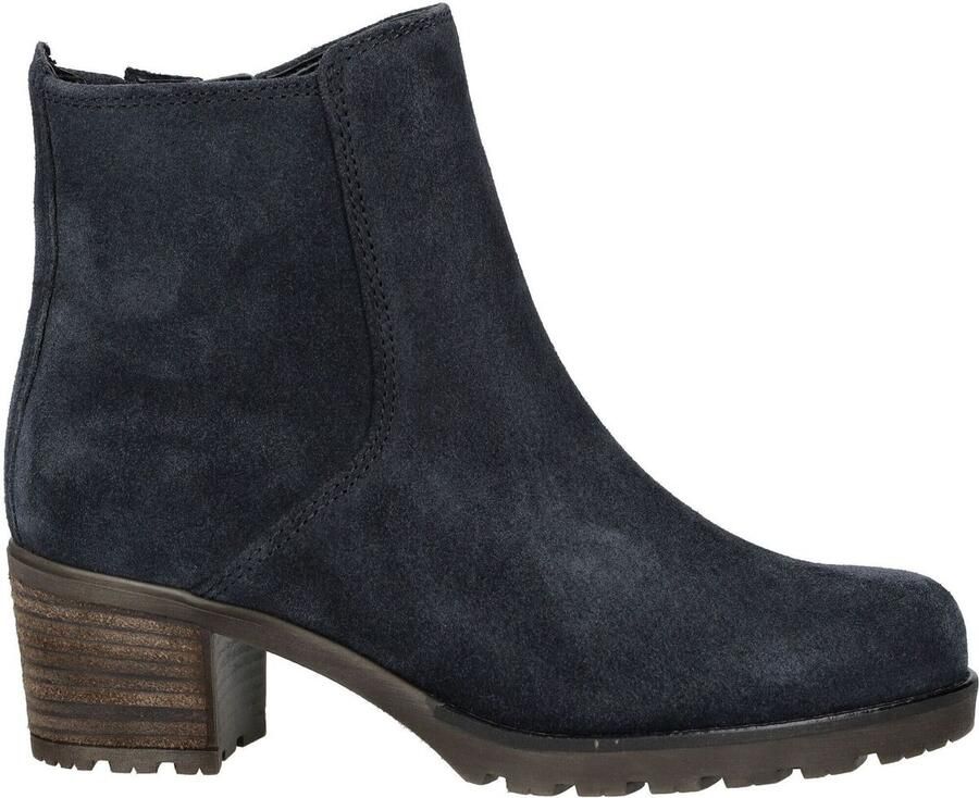 Gabor Korte Laars 72.800.46 Donkerblauw Suède