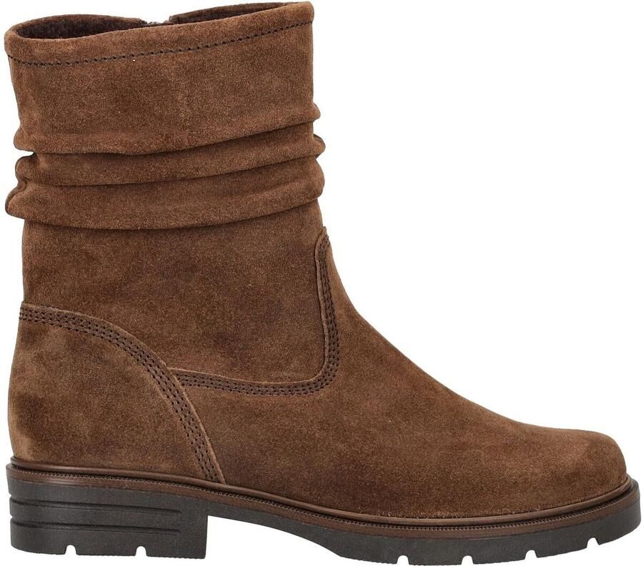 GABOR Enkelboots Dames 655 Maat: 39 Materiaal: Suède Kleur: Bruin - Foto 3