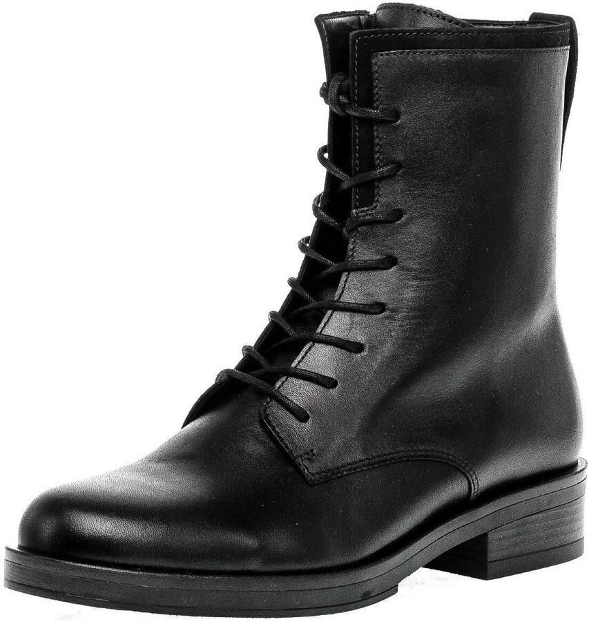 Gabor Zwarte veterschoenen in leren combinatie Black Dames - Foto 4