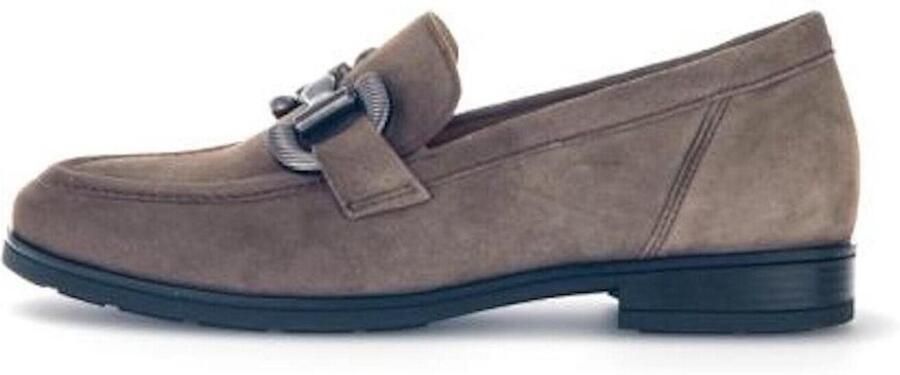 Gabor Stijlvolle Loafers in Samtchevreau Brown Dames - Foto 3