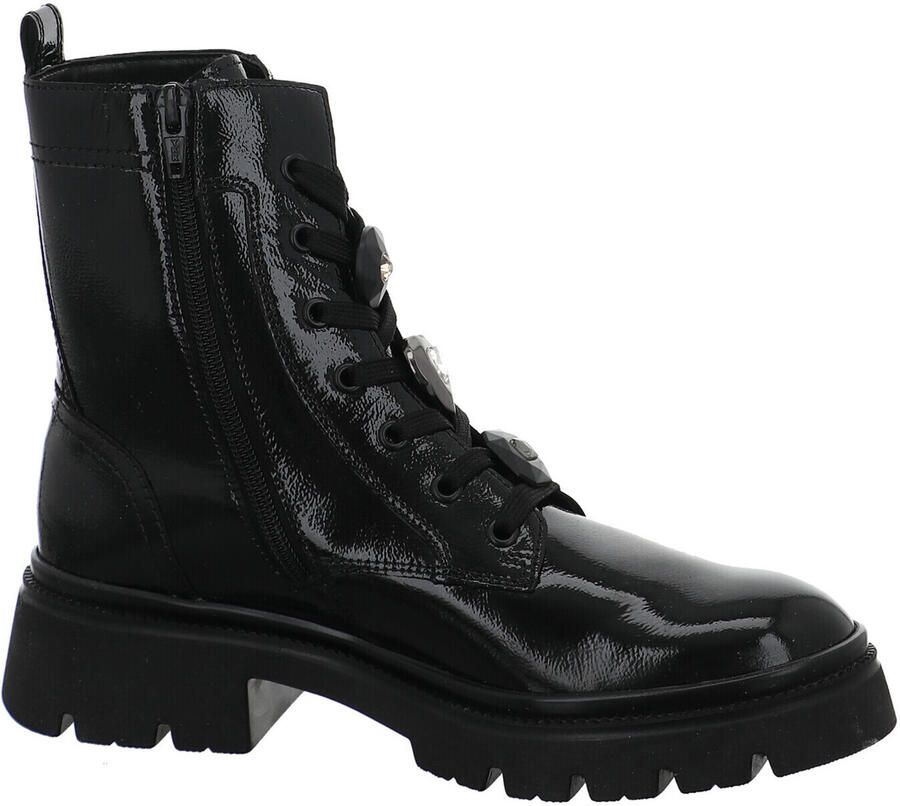 Gabor Veterschoenen blokhak plateau veterschoen met best fitting
