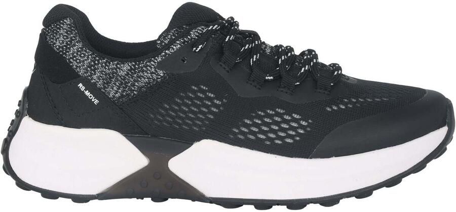 Gabor rollingsoft sensitive 26.994.27 dames rollende wandelsneaker zwart