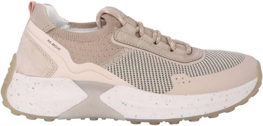 Gabor rollingsoft sensitive 26.996.31 dames rollende wandelsneaker beige