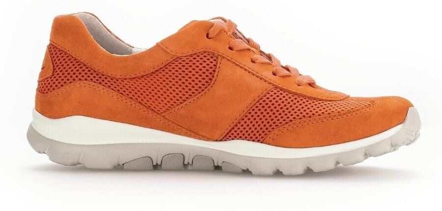 Gabor rollingsoft sensitive 46.966.32 dames rollende wandelsneaker oranje - Foto 4