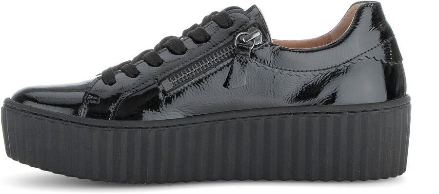 Gabor Plateausneakers vrijetijdsschoen lage schoen veterschoen met best fitting-uitrusting