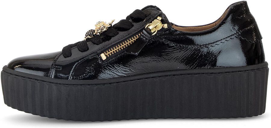 Gabor Plateausneakers met best fitting-uitrusting vrijetijdsschoen lage schoen veterschoen