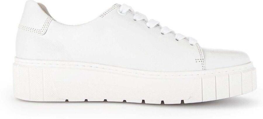 Gabor Witte vetersneaker voor vrouwen - Foto 2
