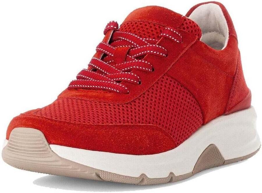Gabor rollingsoft sensitive 86.897.48 dames rollende wandelsneaker rood - Foto 2