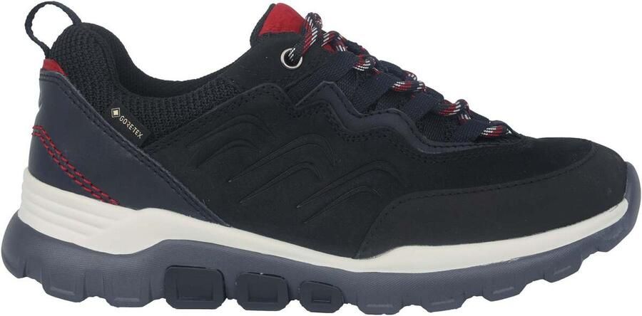 Gabor rollingsoft sensitive 96.927.46 dames rollende wandelsneaker Blauw waterdicht